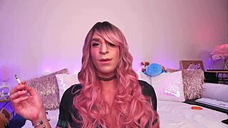 my 1st sissy smoking fetish video i was about the camera close up 75 of the through but i did well for my 1st attem