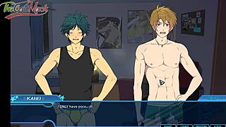 Sleepover Gay Lets Play Anime Hentai Sex Game Highlights 😏