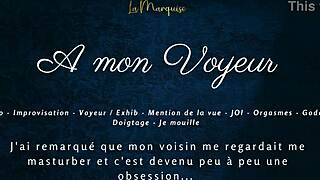a mon voyeur french audio female solo multiple orgasm exhib.