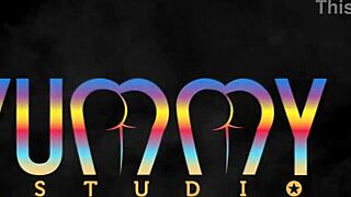 I, as pregnant Elisa Santos, get fucked by three big black cocks, gaping my pussy and ass.