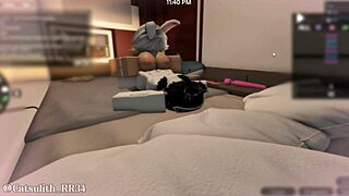 Teasing snow bunny with blowjob before intimate sex