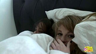 after chatting about their past, these two lesbians dive into clit licking and pussy play with tits.