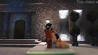 Roblox Sex Episode 2: Rough Fucking With Big Tits And Ass Using Monster Cock.