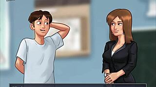 Teacher's role in Summertime Saga episode 227.