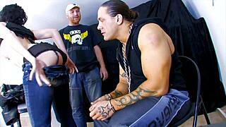 Kthylee In Hardcore Amateur Scene With Blue Eyes And Tattoo