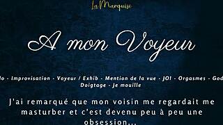 a mon voyeur french audio female solo multiple orgasm exhib.