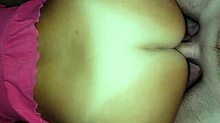 night sex with my horny stepmom, she wears a sexy dress and we fuck taboo