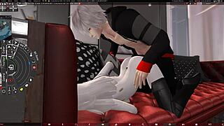 tried to fuck this android but it was super laggy