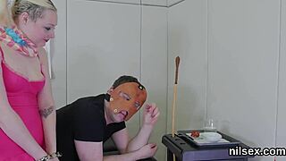 This feisty chick is getting intense anal treatment in the asylum! 😈