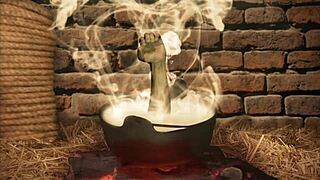 Is naughty French maid Toni Samantha fucking her master?