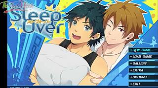 Sleepover Gay Lets Play Anime Hentai Sex Game Highlights 😏
