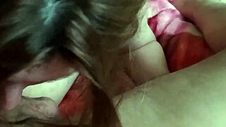 i saw homemade amateur milf wife face fucked deep throated and creampie