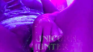 Using vibrator and anal plug at the same time for assfucking