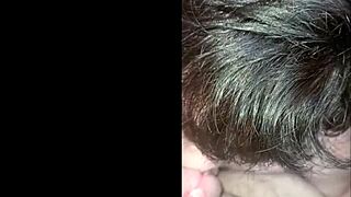 Marie the slave sucks three big cocks