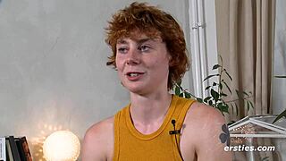 Redhead Zora from Berlin Enjoys Solo Fingering and Orgasm