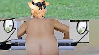 Sexy Transsexual Zea812 Shakes Ass in Homemade Update