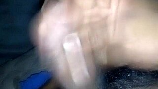 Specific Scene of Erect Cock Shooting Lots of Cum in Solo Boy Masturbation