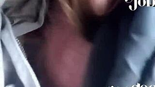 Camden NJ woman deepthroats big cock in car at 6am and swallows.