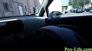 Teen 18+ booty gets pov blowjob and handjob before hardcore cumshot!