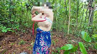thai girl moans in doggystyle forest desires
