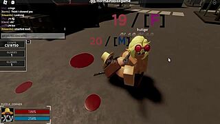 Roblox heroine bounces hard