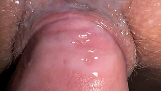 This hot romantic homemade sex ends with lots of cum all over.