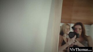 Sexy girlfriends film intriguing pov undressing and licking.