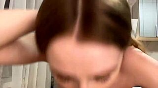 Gorgeous Girlfriend Teases with Cock Sucking and Ass Fisting