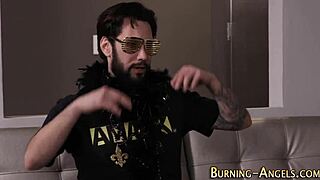 fetish punk takes double penetration