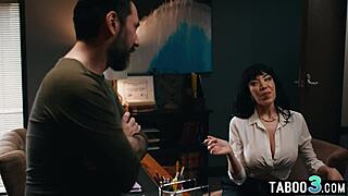 latina housewife seduces director