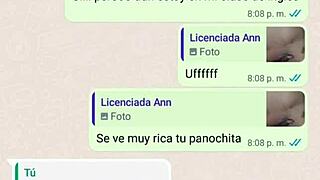 Mi madrastra me coquetea por whatsapp with teasing and huge sexy body