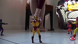 Blonde model got stuck after shoot so i fucked her while she didnt notice