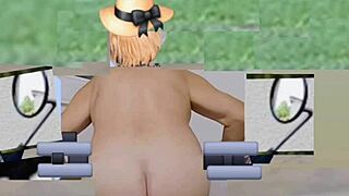 Sexy Transsexual Zea812 Shakes Ass in Homemade Update