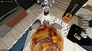 i stumbled upon this wild condo game in roblox with sexy vibes