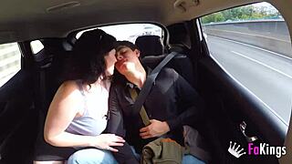 Big Sized Rookie Has A Very Special Surprise For This Busty Mommy