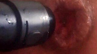 Big Anal Lips Sucked By Vacuum While Jerking Off Prolapse