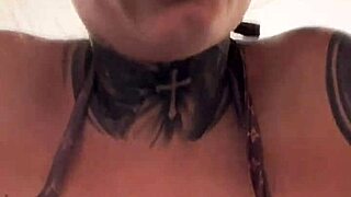 Gym workout turns intriguingly wet in public