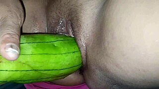 the condom broke during rough creampie with young babe