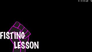 Fisting Lesson 37 Nuria Millán Anal Fisting Deep Fisting Rough Sex Gapes Wrecked Ass Buttrose Fl037