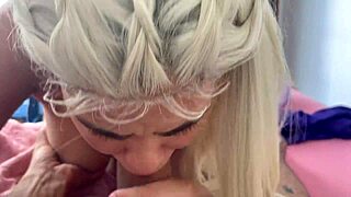 Wow, Curvy Latina Loses Bet And Swallows Everything!