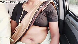 Beautiful saree call girl car sex telugu dirty talks