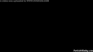 Milf lezdom takes control in anal session with ebony slave