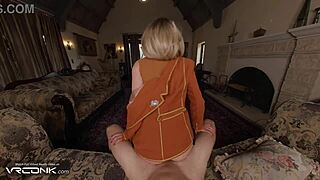 Blonde Milf Ashley Graham Fucks In Ripped Tights Resident Evil Cosplay