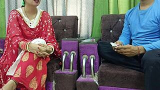 Stepsister Bhabhi Loses Her Tight Pussy in a Thrilling Card Game.