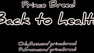 Girlfriend nurses boyfriend with blowjob