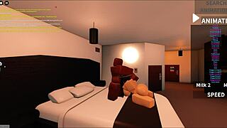 Detailed Face Fucking Of Girl In Hat On Roblox Studio