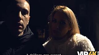 I set a sex timer and fucked the blonde while tricking her boyfriend