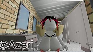 I fuck my friend in a public bathroom