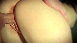 Creamy pussy gets doggystyle fucking and squirting orgasm