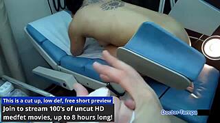 My latina patient gets a pov immigration physical backstage